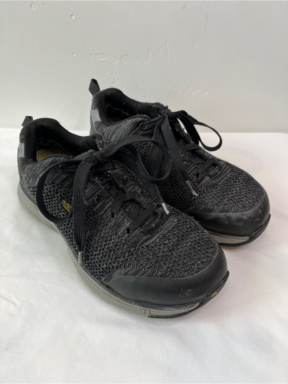 KEEN Utility Womens Sparta ESD Aluminum Toe Safety Work Shoes Size 7.5 M Black
